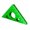 Green, variant on Mosiee Aluminum Alloy Triangle Ruler 45 Degree for Straight Edge Marking In Woodwork Red