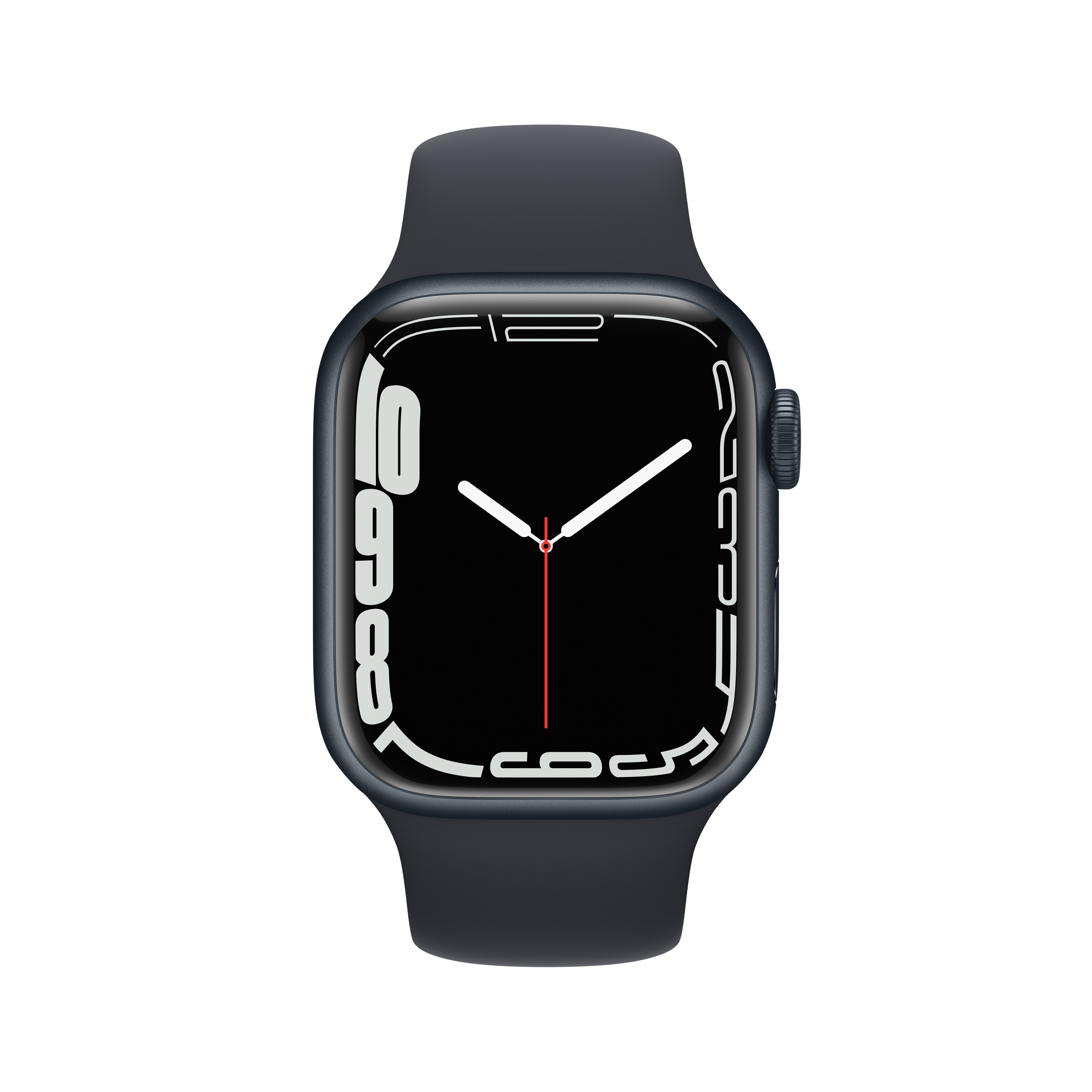 Apple Watch Series 7 GPS + Cellular, 41mm Midnight Aluminum Case with Midnight Sport Band - Regular - image 3 of 10