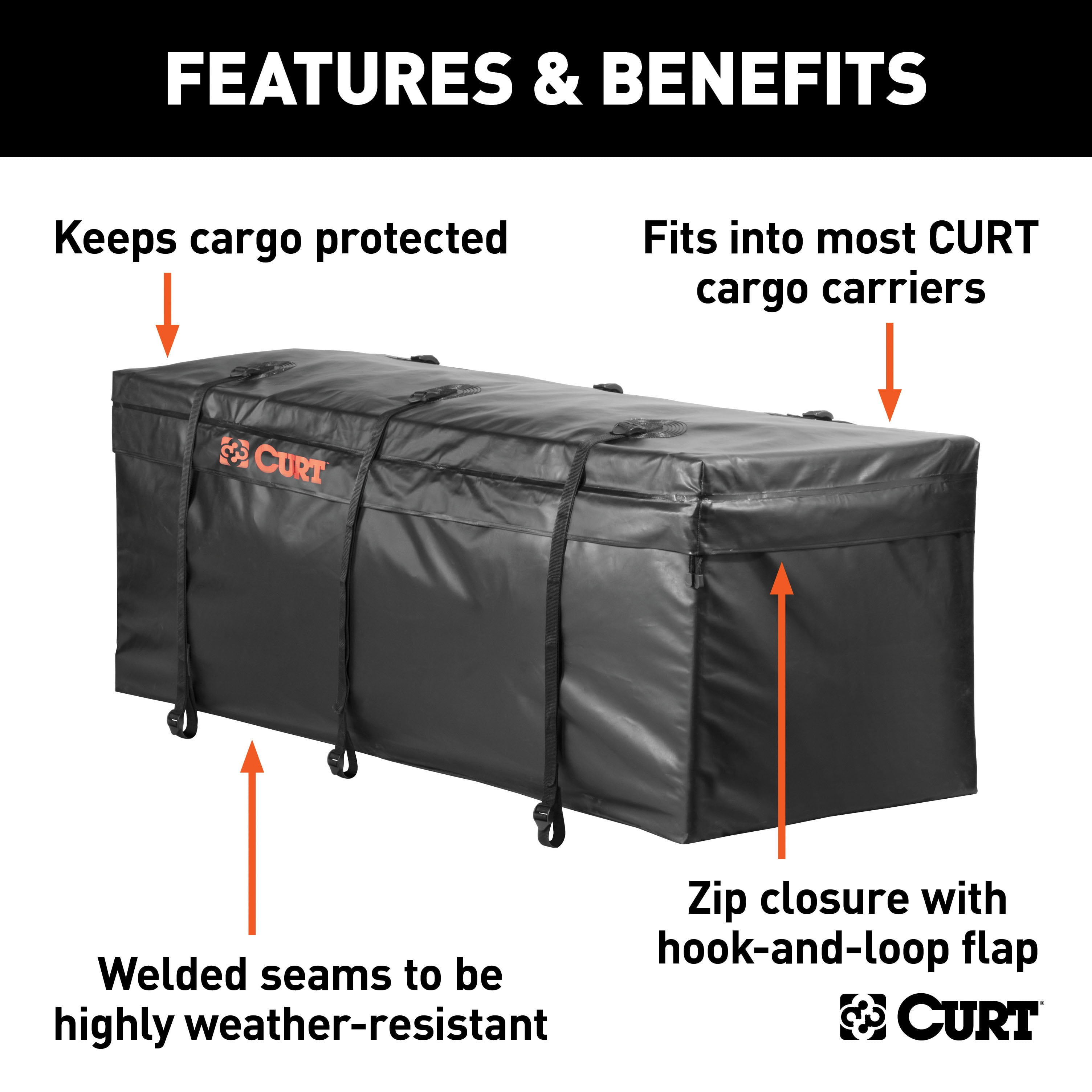 Curt Manufacturing Waterproof Cargo Carrier Bag 18210 Walmart