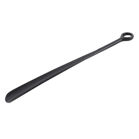 

18.5inch Plastic Extra Long Handle Shoe Horn Shoehorn Flexible Easy Sturdy Aid 1x Black