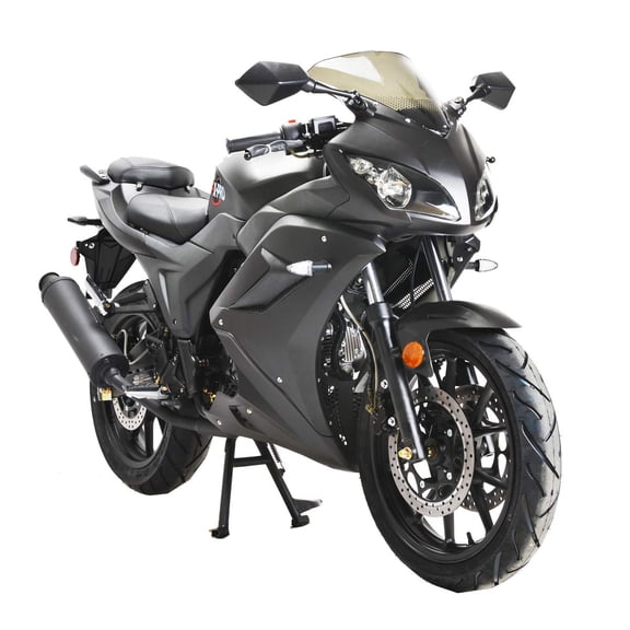 X-Pro 125cc Motorcycle Zongshen Brand Engine with Manual Transmission, Electric Start! 17" Wheels! Assembled in Crate