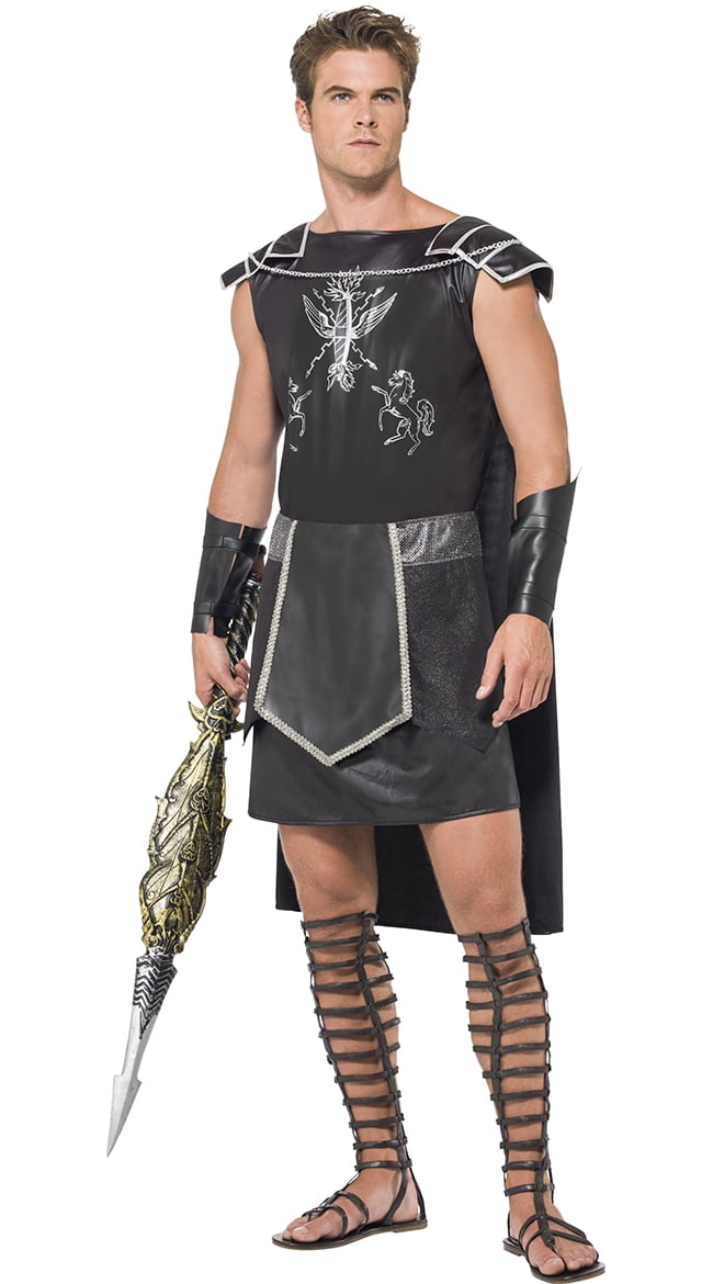 Men's Hunky Gladiator Costume, Roman Gladiator Costume - Walmart.com.