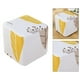 thumbnail image 5 of Funda elástica , taburete de almacenamiento plegable, para muebles, reposapiés, protectoras, se ajustan a con fondo elástico, 1 Soledad cubierta otomana, 5 of 9