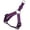 Purple, variant on Country Brook Petz® Green Paisley Step-In Dog Harness, Small