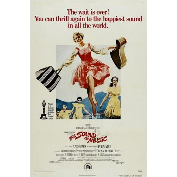 Sound Of Music The Movie poster Metal Print 12"x16" Large ...