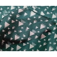 thumbnail image 5 of oneOone Silk Tabby Fabric Triangle Geometric Printed Craft Fabric BTY 42 Inch Wide, 5 of 5