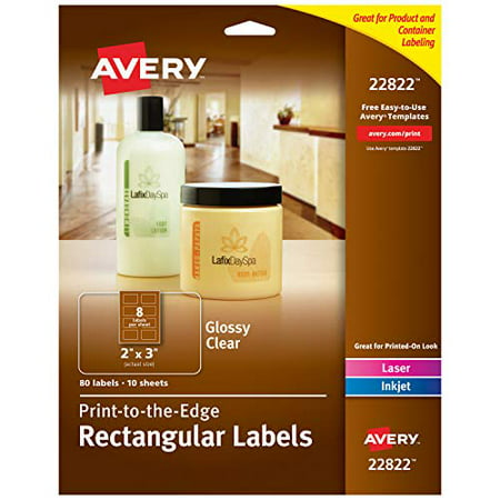 Avery Rectangle Labels for Laser & Inkjet Printers, 2
