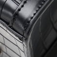 thumbnail image 6 of Pre-Owned Samantha Vega Crocodile Embossed Tote Bag/Shoulder Bag, 2-Way, Black Synthetic..., 6 of 13