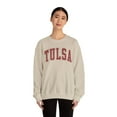 thumbnail image 4 of Tulsa Sweatshirt Gifts Crew Neck Shirt Long Sleeve Unisex, 4 of 7