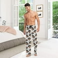 thumbnail image 7 of HPINK-T Rottweiler Dog Men's Pajama Pants Soft Comfy Sleep Lounge Pants Pjs Bottoms with Pockets, 7 of 7