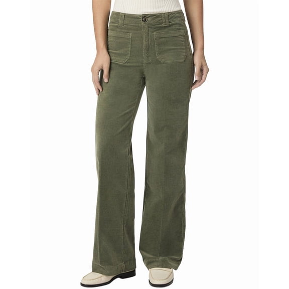 PAIGE womens Sasha Aloe High Rise Column Straight Leg Jean, 30