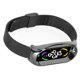 thumbnail image 5 of Correa de malla de acero inoxidable, accesorio de banda de repuesto Flexible, transpirable y de moda, apto para Mi Band 7, color negro, 5 of 14