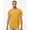 Antique Gold Heather, variant on - Unisex Premium Cotton Blend T-Shirt - 541 - Cactus Flower Heather - Size: L