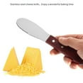 thumbnail image 2 of Bxaolu Pack of 2 Stainless Steel Butter Spreader Knife with Wooden Handle, Wide Stainless Steel Spreader Kitchen Knives for Sandwiches Butter Cheese, 2 of 8