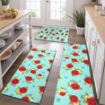 thumbnail image 2 of Pioneer Flower Floral Print Pattern Kitchen Rugs Sets Of 3,Kitchen Runner Rugs Non Skid Washable,Decorative Kitchen Floor Mats for Kitchen,Sink,Laundry,17X30 Inch + 17X47 Inch + 17X59 Inch, 2 of 6