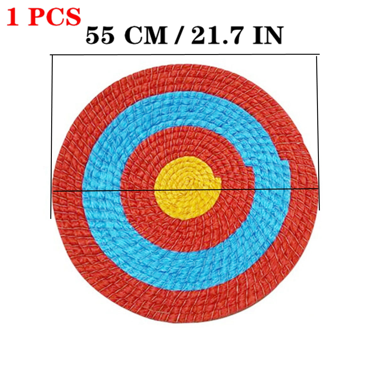 30/55cm Outdoor Sports Archery Shooting Bow Straw Arrow Target Hunting Practice 