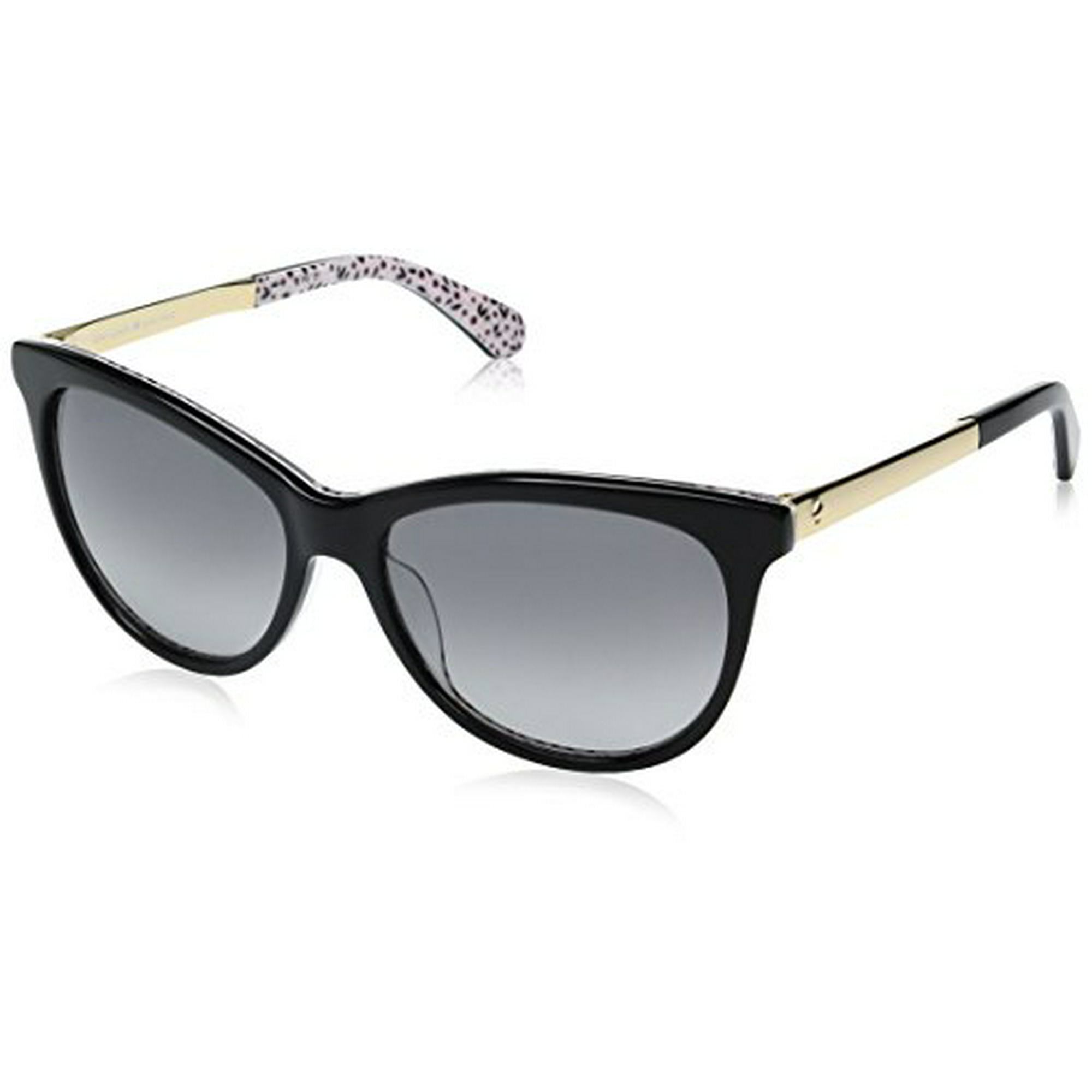 Kate Spade New York Women's Jizelle Square Sunglasses, BLACK PATTERN  RED/DARK GRAY GRADIENT, 55 mm | Walmart Canada