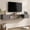 Gray, variant on 80" Black Floating TV Stand in Engineered Wood for TVs up to 80"