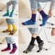 thumbnail image 2 of Calcetines con punta absorbente de algodón para hombre, calcetines deportivos con punta de algodón, 5 pares, 2 of 5