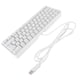 thumbnail image 5 of Teclado Mecánico Para Juegos, Teclado Con Cable Ultrafino Retroiluminado RGB De 61 Teclas Con 8 Modos De Color Para PC, Portátil, Trabajo, Estudio, Juegos, 5 of 7