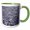 Green/White, variant on 3drose, Andorra, Metal Pole Hook, Slate Tiles-eu02 Rer0000 - Ric Ergenbright, 15oz Two-tone Green Mug
