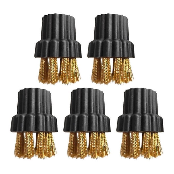 Multipurpose Cleaning Brush for Home Appliances with Durable Metal and Plastic 5PCS Black Brushes