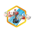 thumbnail image 5 of Carrera FIRST Beginner Kids Battery Operated Toy Slot Car Race Track Set, 5 of 6