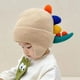 thumbnail image 3 of Gorro para niños, otoño e invierno, lindo y súper lindo gorro de lana de punto con dinosaurio para niños y niñas, protección para los oídos a prueba de viento, gorro grueso y cálido, 3 of 6