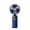 Blue, variant on Portable Fans Under $50, Hwkond Digital Display Folding Fan USB 5-speed Rechargeable Small Fan Portable Handheld Fan