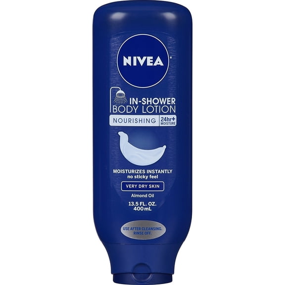 NIVEA In-Shower Nourishing Body Lotion 13.5 Fluid Ounce