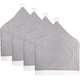 thumbnail image 1 of Pack of 4 Grey Santa Hat Dining Chair Seat Back Covers, 1 of 5