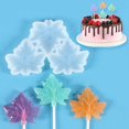 thumbnail image 2 of vlrwzc Maple Leaf Shape Silicone Mold Resin Casting Molds for Pendant Lollipop DIY Craft Tool Chocolate Cake Decoration Topper, 2 of 7
