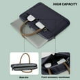 thumbnail image 5 of Miogawg Laptop Bag 15.6 Inch, 15-15.6 Inch Laptop Sleeve With Handle Compatible With Macbook Pro 15.6 Inch, Hp, Acer, Dell, , Notebook, Oxford Cloth Multifunctional Computer Bag, 5 of 7