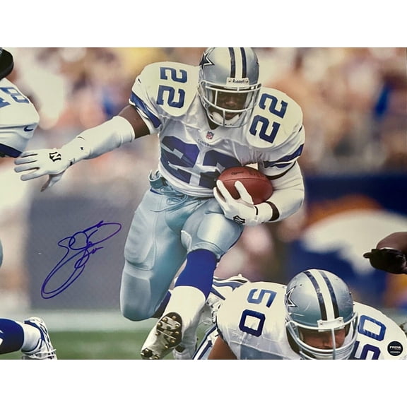 Emmitt Smith Signed Autographed 16x20 Photo Prova Authentic Dallas Cowboys #8