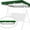 Green-Autumn top of the lo, variant on Swing Canopy Replacement Cover for Outdoor Porch Swing Chair Waterproof 2/3 Seat Swing Canopy Replacement Sunshade
