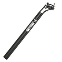 Bike Seatpost Length 400mm Outer Diameter 27.2/30.9/31.6mm, Bicycle Seat Post Aluminum Alloy Offset 25mm for MTB BMX