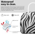 thumbnail image 3 of Insulated Lunch Bag for Women, Floral Print Oxford Fabric Lunch Box, Leakproof Thermal Cooler Tote for Work, School & Picnic, Leopard Animal Print, 3 of 5
