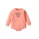 thumbnail image 1 of Gibobby Mameluco polar Ropa de otoño, ropa de bebé infantil, bolsa de pedo, de manga larga, monos de bebé Little Sis(Rosa caliente, 6-9 Meses), 1 of 5