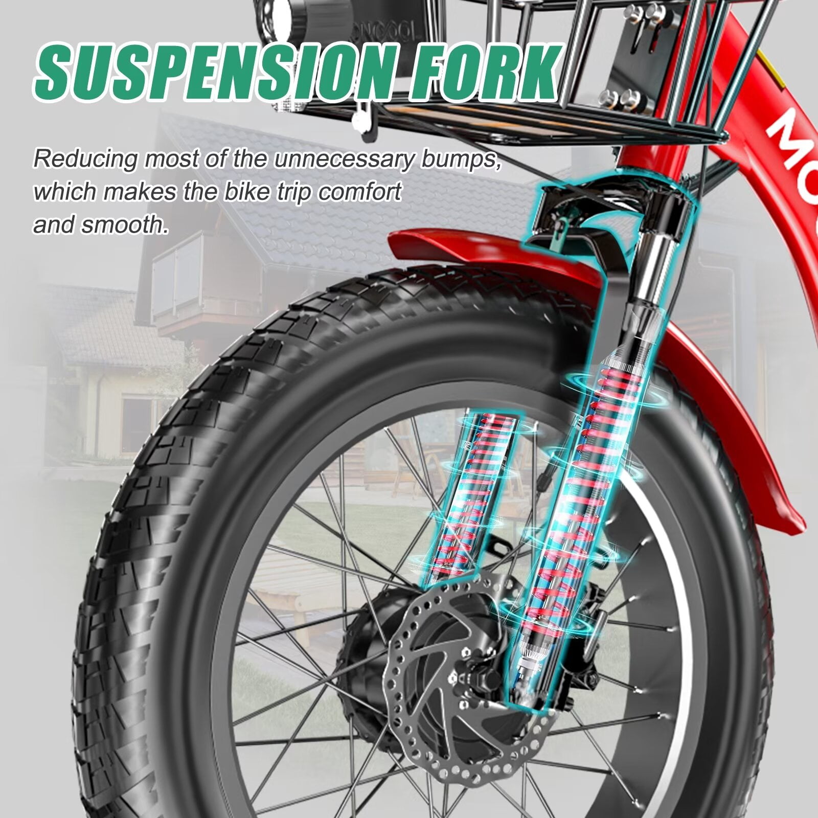 Lilypelle 7-Speed Electric Tricycle with 20" x 4" Fat Tires for Adults,500W 48V 14.5Ah Lithium Battery ,3 Wheels Electric bike with Front & Rear Basket for Men, Women,Senior