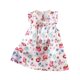 thumbnail image 1 of Odeerbi Niñas Verano Algodón Vestido Tanque Floral Volantes Vestido Sol Sin Mangas Transpirable Vestido Princesa, 1 of 3