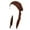 Coffee, variant on Women Casual Solid Baseball Cap Slouchy Turban Headwear Hat, White
