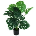 thumbnail image 4 of Artificial Potted Plant,Artificial Monstera Deliciosa Plant Artificial Monstera Deliciosa Plant Fake Plant Innovative Solution, 4 of 12