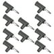 thumbnail image 4 of Enchufe 10 Uds Conector Banana Apilable 4mm/0,2 Pulgadas Latón Sin Soldadura Tamaño Estándar Conector Banana Apilable Para Accesorios De Seguridad, 4 of 7