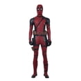 thumbnail image 4 of Disfraz de Deadpool de Marvel, traje de cosplay de Wade Wilson para adultos, zapatos de Deadpool, accesorios, disfraz de Halloween, 4 of 5
