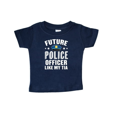 

Inktastic Future Police Officer Like My Tia Gift Baby Boy or Baby Girl T-Shirt