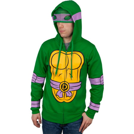 Teenage Mutant Ninja Turtles - I Am Donatello Costume Zip Hoodie