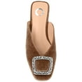 thumbnail image 5 of Journee Womens Sonnia Mules Square Toe Slip On Evening Dress Flats, 5 of 10