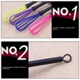 thumbnail image 4 of 1pcs Hair Color Cream Whisk, Quick Mixing End Hook Design Plastic Balloon Stirrer, Hair Coloring & Highlighting Tools, 4 of 5