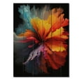 thumbnail image 3 of Designart "Of Colorlessness Rainbow Shades painting" Abstract Print on Natural Pine Wood, 3 of 5