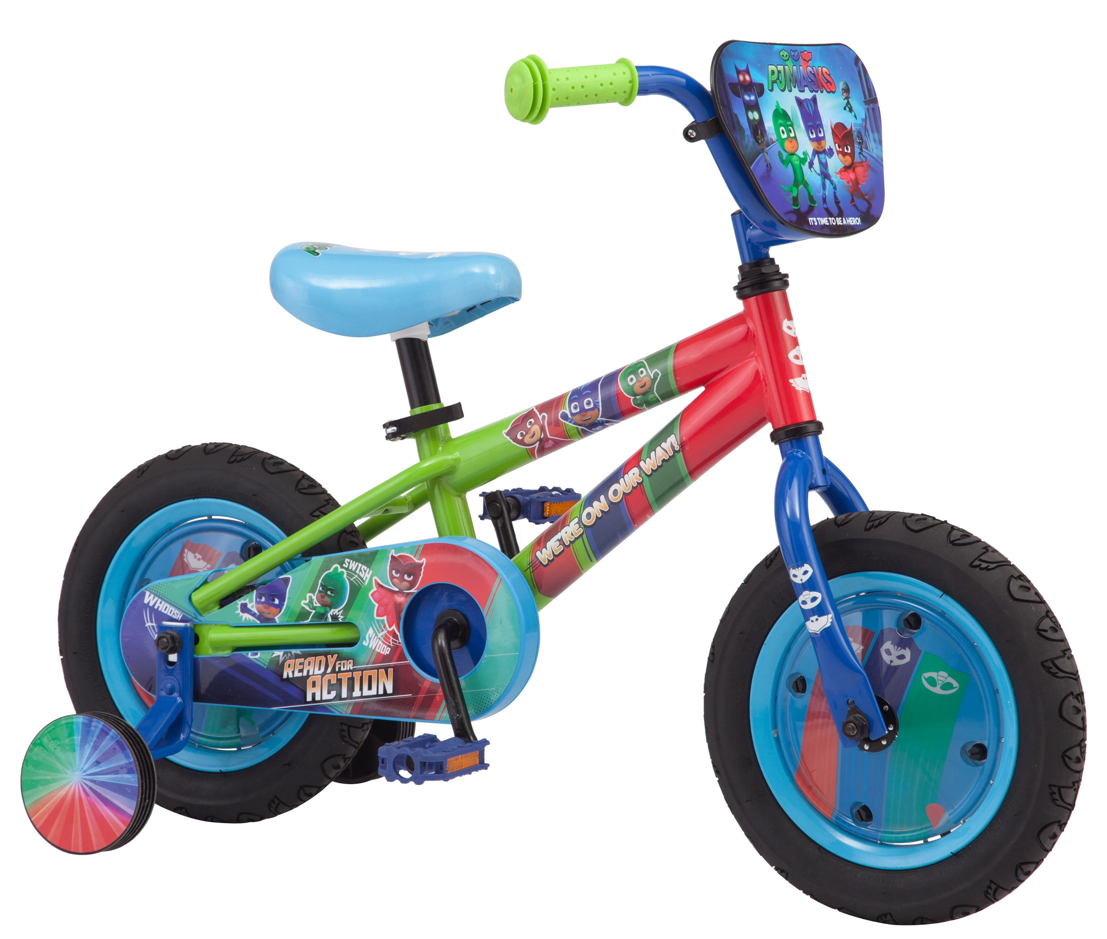Kids Training Bike Durable Boys Outdoor Riding Toy Nickelodeon Pj Masks
